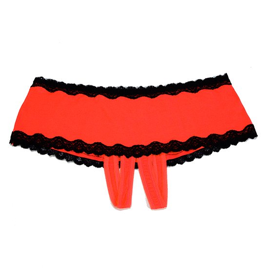 Bodyshort ouvrir rouge
